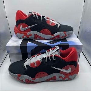 Nike PG 6 Bred Black/Red Size 14 DC1974-003 Men's Shoes NEW